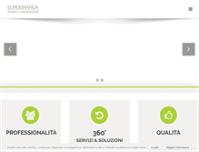 Tablet Screenshot of eurograficanet.com